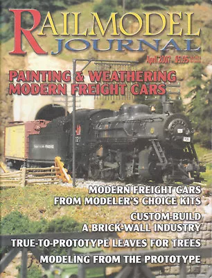 Railmodel Journal 4/07 Weathering Gn F45 Np Prr Arch Bar & Dalman Trucks • $6.25