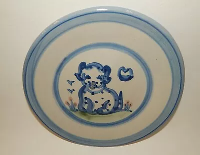 M A Hadley Art Pottery 7 1/2  Plate - Puppy Dog • $24.99