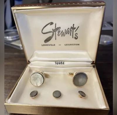 Vintage Swank Cufflinks Set New In Box • $15.95