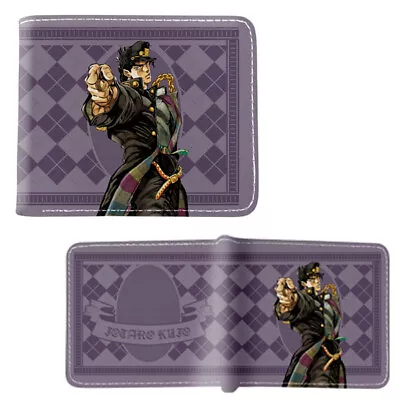 Jojo's Bizarre Adventure Bi-Fold Wallet - JOTARO KUJO STYLE B New (Billfold) • $11.25