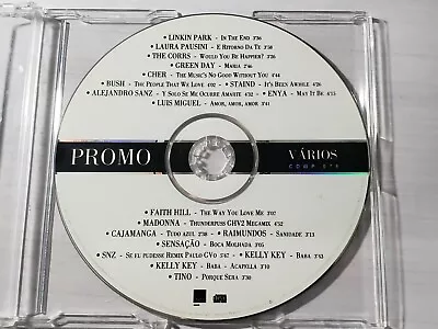 Madonna Thunderpuss GHV2 Megamix BRAZIL PROMO CD SINGLE Linkin Park Cher Corrs • $35