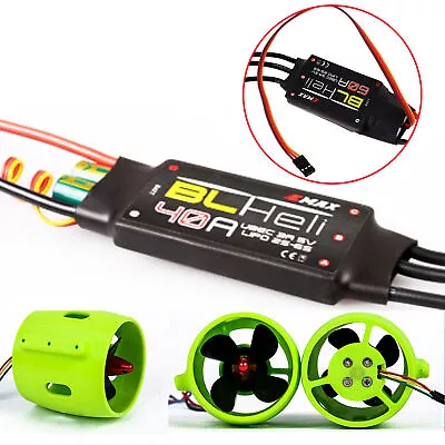 40A 60A ESC 12V-24V Underwater Thruster Motor Propeller For ROV RC Bait Tug Boat • $59.39