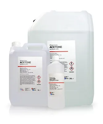 £8.49 • Buy Acetone Pure Acrylic Nail Remover  Nail Polish Remover 99.8% 500ml 5L