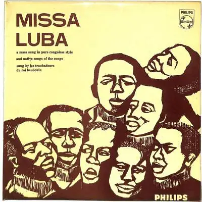 Les Troubadours Du Roi Baudouin Missa Luba UK LP Album 1978 BL7592 Philips EX • £9.97