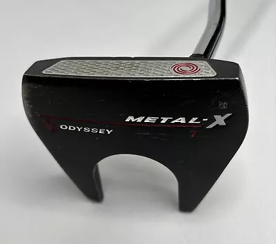 Odyssey Metal-X 7 RH Mallet Putter 35” Steel Shaft Golf Club Lamkin Grip Putter • $76.62