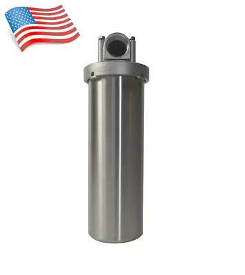 304 Stainless Steel Filter Shell Housing For 10 L Cartridges 1 NPT USA Stock • $71.25