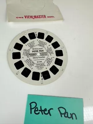 Vintage 1957 View Master Walt Disney Peter Pan Reel • $6.68