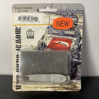 GHQ 1/285 Micro Armor WW2  J11 Toku Daihatsu 17m  New Sealed RARE • $14.99