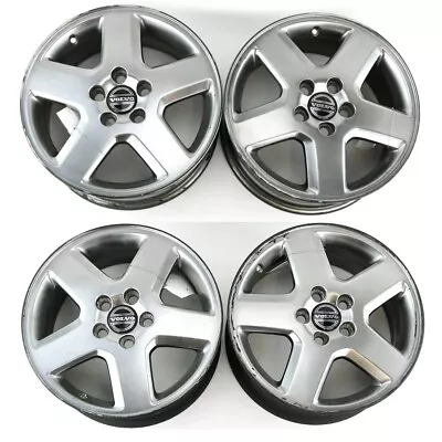 Set Of 4 Volvo OEM 16x6.5 CLAVA Alloy Rims Wheels Fits C30 C70 S40 V50 • $450