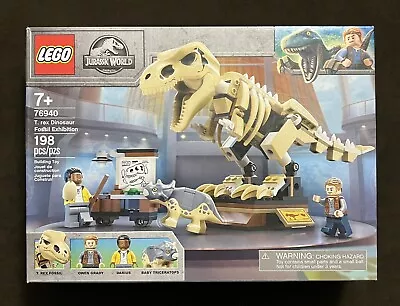 LEGO Jurassic World T. Rex Dinosaur Fossil Exhibition 76940 NEW • $34.95