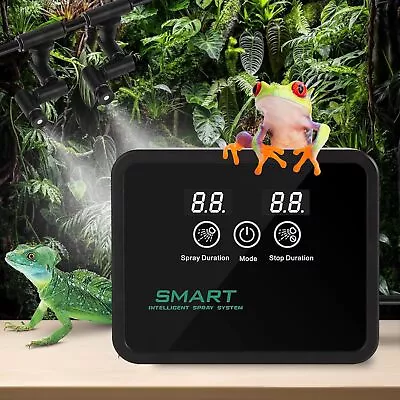 Intelligent Automatic Reptile Fogger Touch Screen Sprinkler Control Humidifier • $49.99