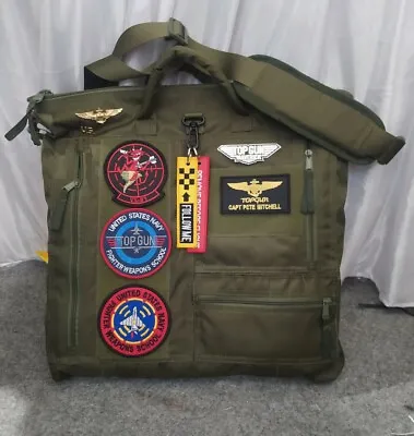 Maverick Top Gun - Exclusive Flying Pilot Bag full Patches & Badge • $150
