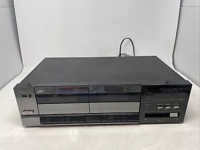 Mitsubishi DT-79 Stereo Double Cassette Deck For Parts Or Repair Only! • $50