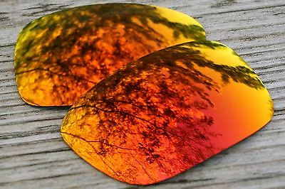 Dark Fire Red Orange Polarized Replacement Sunglass Lenses For Oakley Crankcase • $8.99