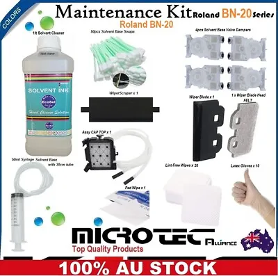 Maintenance Kit Compatible For Roland BN-20 Cleaning Kit For Solvent INK Printer • $495
