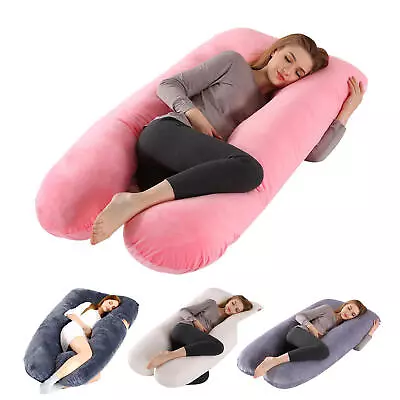 Auraform Body Pillow Side Sleeper U-Shape Maternity Pillow For Adults • $64.79