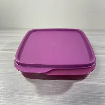 New! Tupperware Small Lunch-it Container Wine Grape Purple 550ml/18oz • $11.84