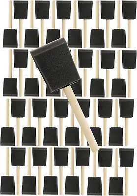 $21.29 • Buy Pro Grade - Foam Brushes - 2 Inch - 48 Piece Poly Brush Set 2 -48Ea 