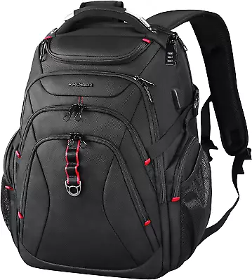 Travel Laptop Backpack 17.3 Inch XL Computer Backpack With USB Charging Port RFI • $84.99