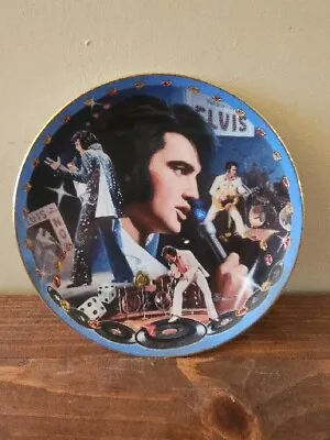 Elvis Presley  Falling In Love With The King  Collectible Musical Ceramic  Plate • $10