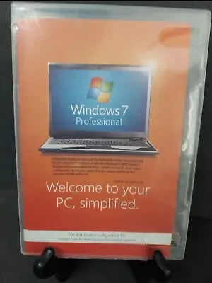 $49.99 • Buy Microsoft Windows 7 Professional 32 Bit Full Version DVD With Product Key