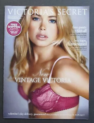 VICTORIA'S SECRET Catalog 2009 New Vintage Victoria Secret Lingerie Vol 1 No 1 • $23.99