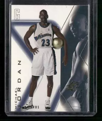 2001-02 Upper Deck SPx #90 Michael Jordan Washington Wizards Uni • $5.99