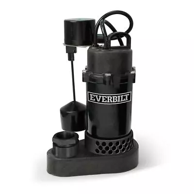 Everbilt 1/3 HP Aluminum Sump Pump Vertical Switch • $89.92