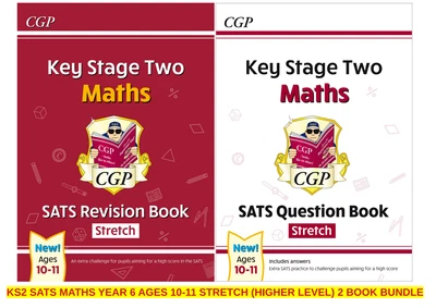 £13.95 • Buy Ks2 Maths Sats Stretch Yr 6 Ages 10-11 Revision & Question Book Bundle