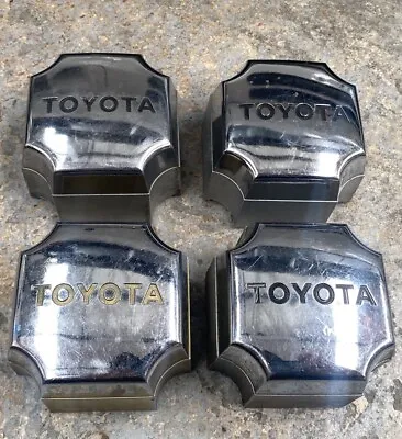 4 X Toyota CELICA SUPRA  Wheel Center Caps Vintage 1982 - 1986 • $123.96