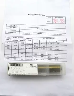 Mikuni Burnishing Reamer VP-001-MC-010-01 • $109.99