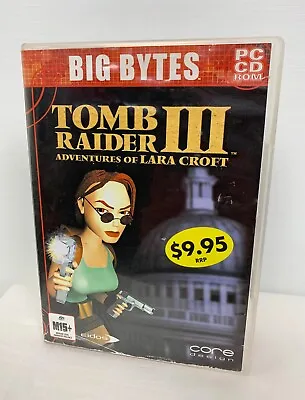 Tomb Raider III Adventures Of Lara Croft PC Game R4 PAL AUS/NZ • $6.11