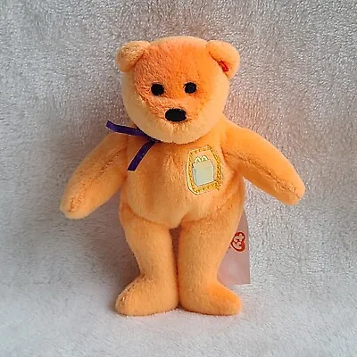 Ty Teenie Beanie Baby  Happy Meal #7 The Bear  25th Anniversary McDonald's 2004 • $3.99