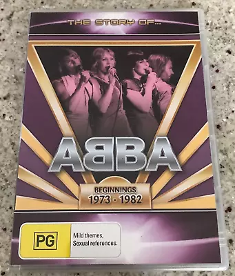 The Story Of - Abba Beginnings 1973-1982 - All Regions Music Dvd 2010 - Like New • $15