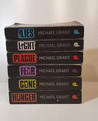 Gone Series 6x Book Set By Michael Grant Hunger Lies Plague Fear Light • £14.99