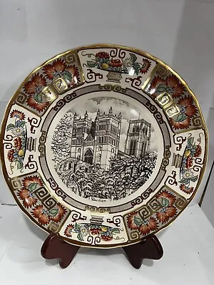 Mason’s Ironstone Christmas Village Plate Durham Cathedral 1983 • $38