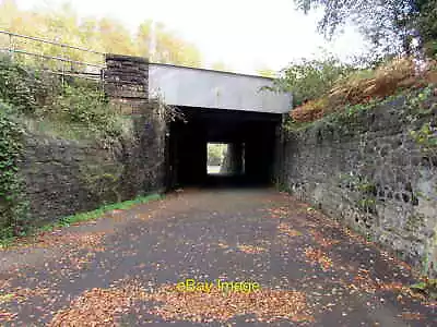 Photo 6x4 Railway Underpass Landore Swansea A Path From Neath Road To M C2018 • £2