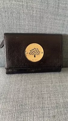 Mulberry Daria French  Purse Wallet Black Boxed • £145