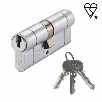 Insurance Approved 6 Pin Euro Profile Offset Double Cylinder Lock • £43.07