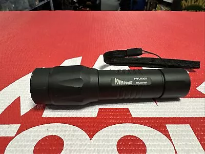 Power Probe 800 Lumen Rechargeable Flashlight4 ModesCharges Via USB #PPFL103CS • $49.98