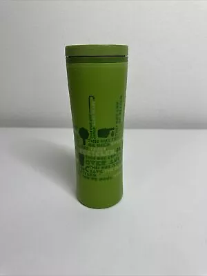 2010 Starbucks THIS ONE CUP Green Eco Travel Coffee Cup Tumbler Recycle Reuse • $6.99