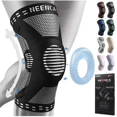 NEENCA Professional Knee Brace Compression  Support With Patella Gel Pad L • $13.99