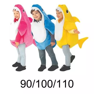 Cosplay Zipper Design Suit Kids Shark Costume For Stage Performances Baby • £11.65