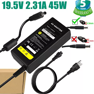 $11.35 • Buy 45W 19.5V 2.31A AC Adapter Charger For Dell Inspiron 15 3551 5555 5558 5559 7558