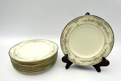 Set Of 8 Noritake Bone China Shenandoah 9729 Japan Decorative Bread Plates 6.5” • $60