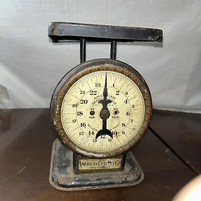 Vintage American Cutlery Co. American Family Scale 24 Lbs. • $25