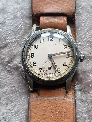 Working Mens Unitas Military ATP Dirty Dozen Broad Arrow Watch • £102