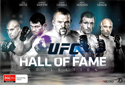 UFC HALL OF FAME COLLECTION - DVD Series Rare Aus Stock New Region 4 • $12.98