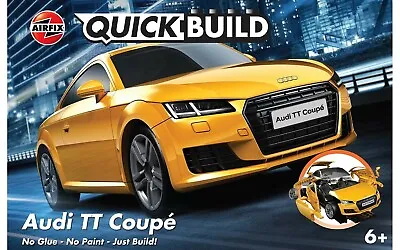 Airfix QUICK BUILD Audi TT Coupe Snap Together Plastic Model Car Kit J6034 • $14.99