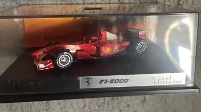 Michael Schumacher F1 2000 Diecast Ferrari Car Model Hot Wheels Grand Prix • £6